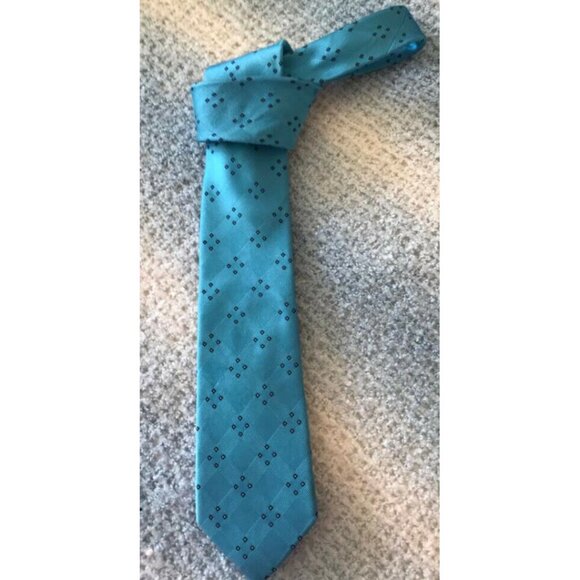 100% Silk Michael Kors Light Blue Tie - Picture 1 of 5